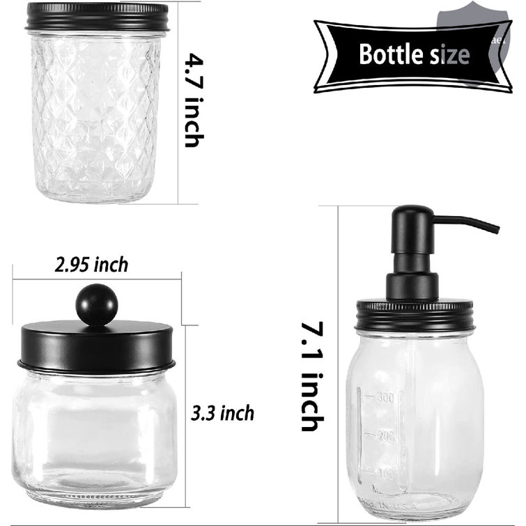 Rebrilliant 4 Piece Bathroom Accessory Set Wayfair